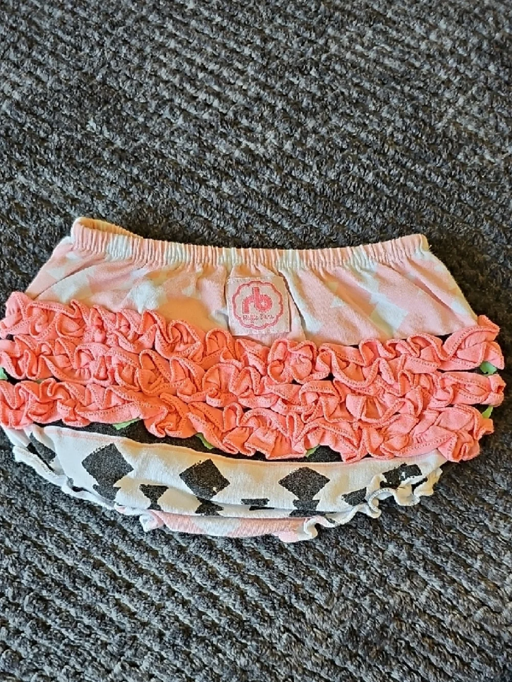 ​Baby Girl Ruffle Bloomer Diaper Cover Lot 7pc 0-6M